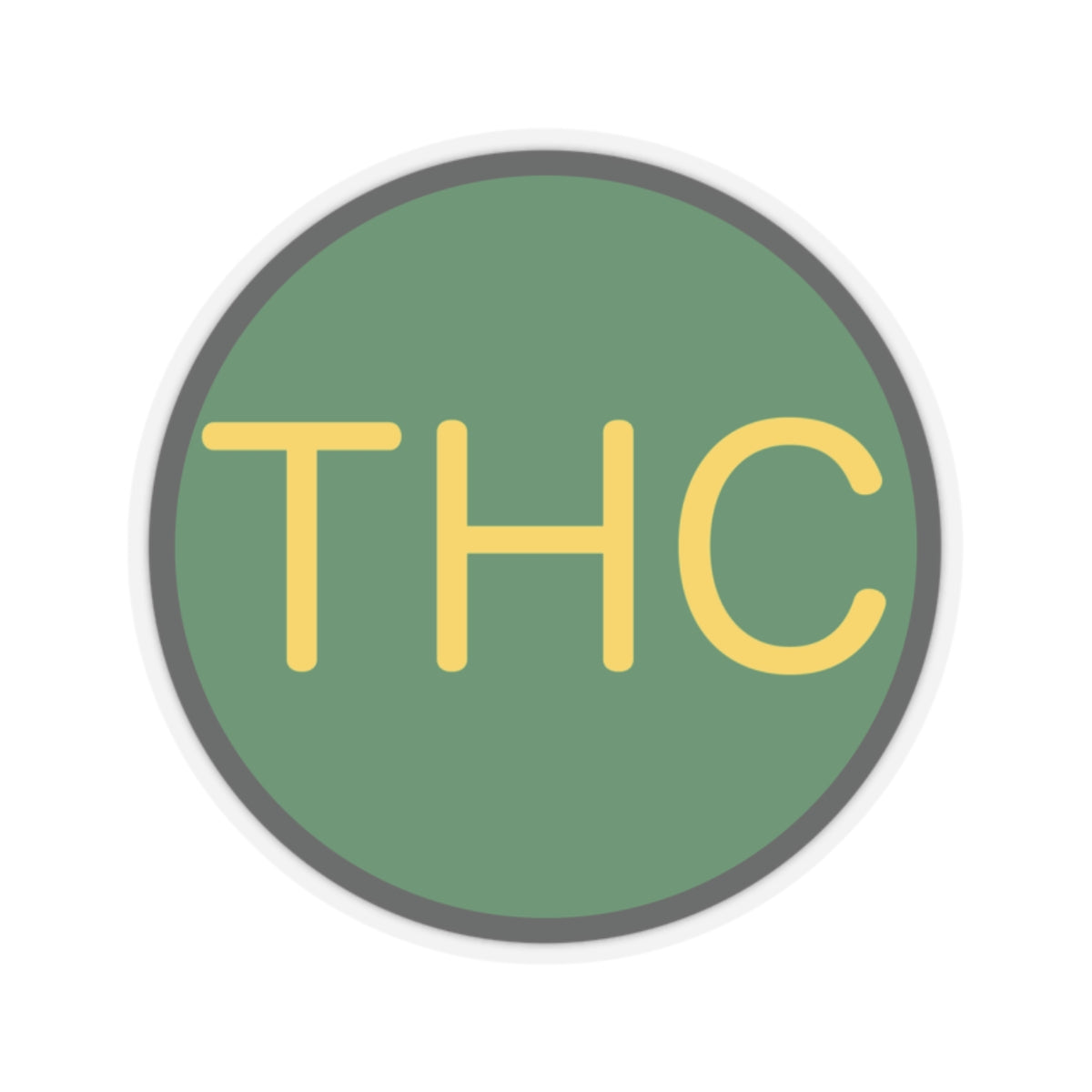 THC Molecule Stickers