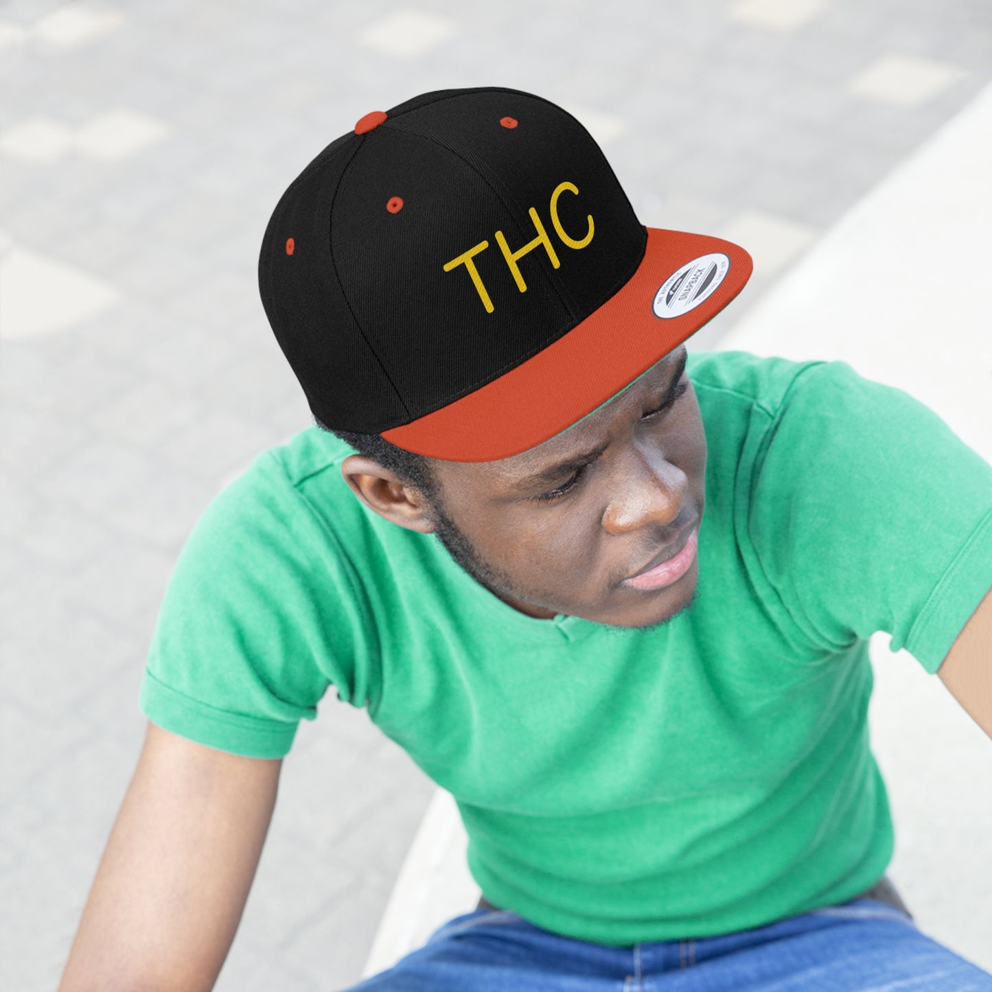 THC Flat Bill Hat