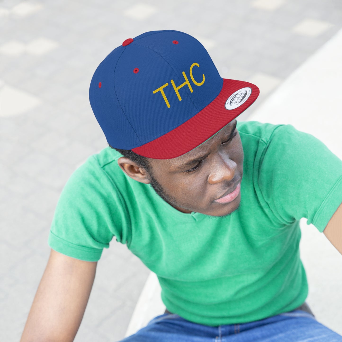 THC Flat Bill Hat